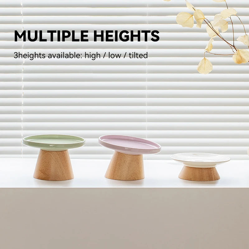 Elevated Ceramic Food / Water Bowl