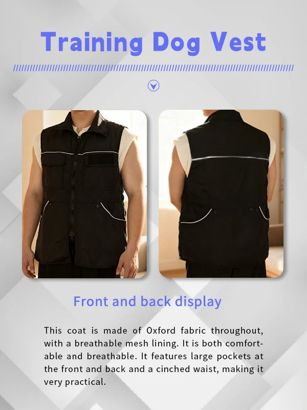 Anti-Scratch & Water Resistant Pet Training Vest