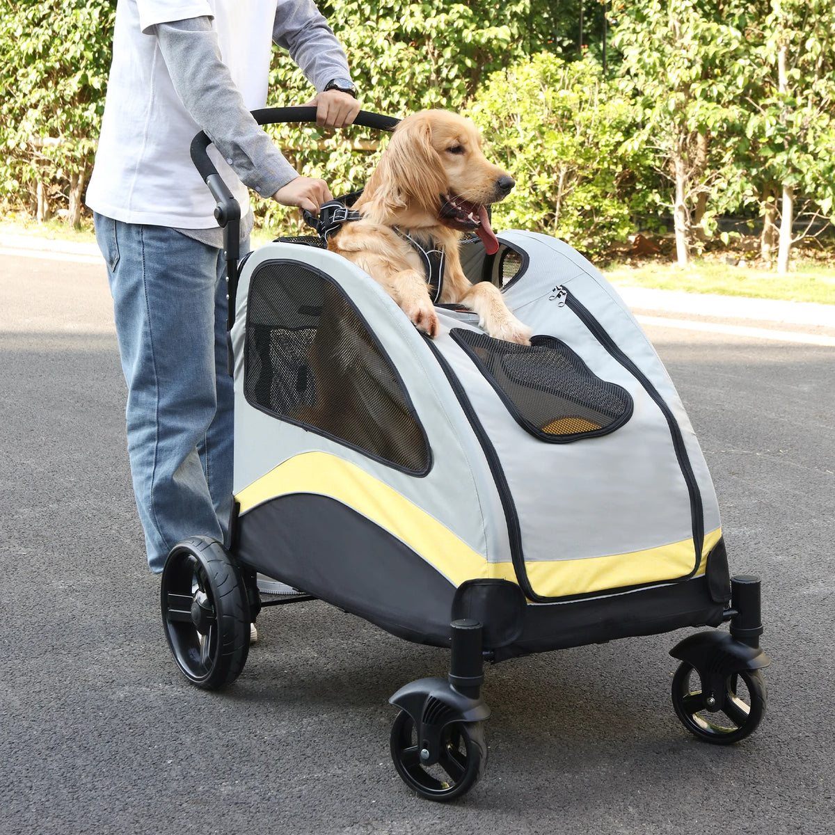 4 Wheeled Dog/Cat Stroller