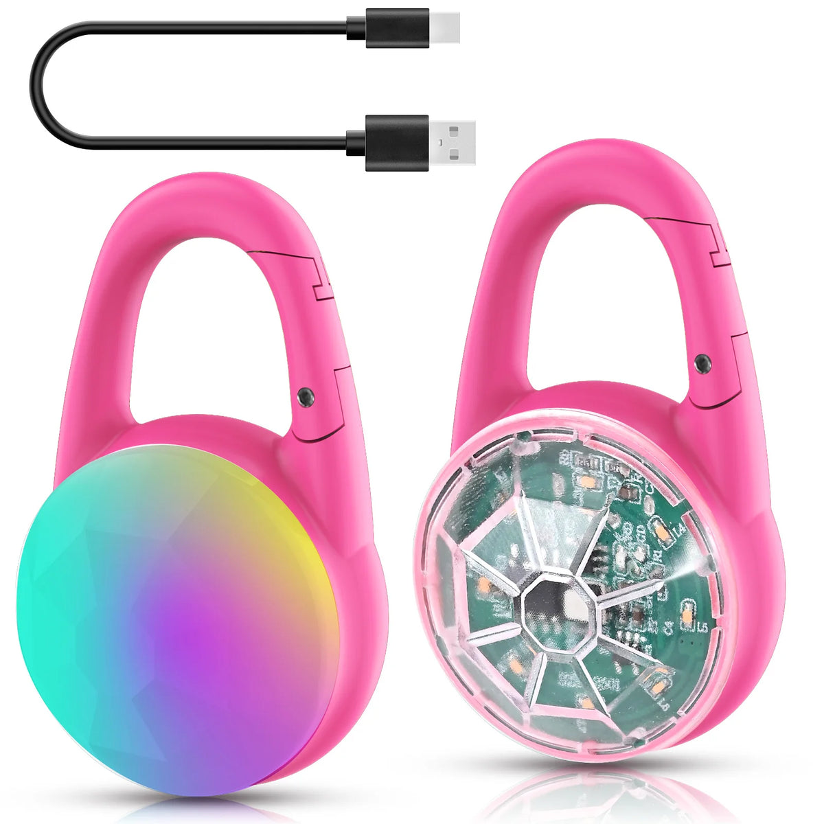 Clip on & Rechargeable & Waterproof LED Safety Light