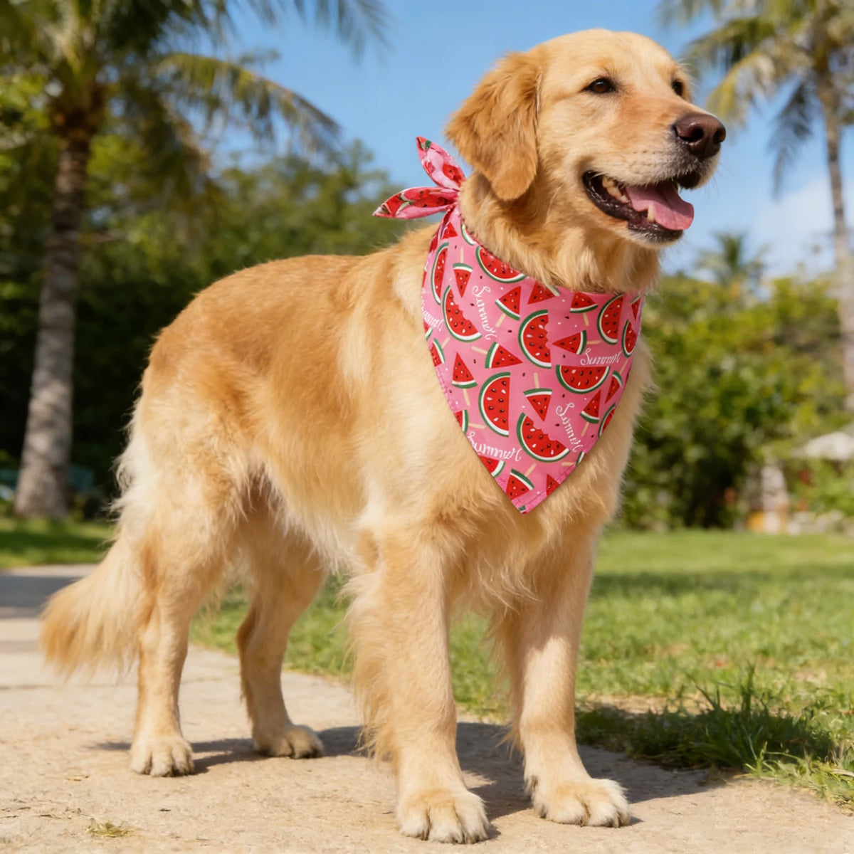 Dog Bandana Washable Adjustable