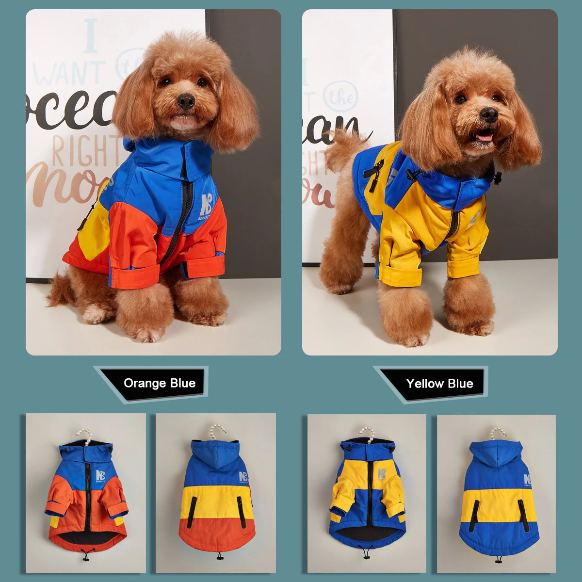 Waterproof & Reflective Jacket for your pup.