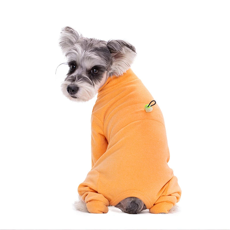 Thermal Fleece Jumpsuit for your pup.