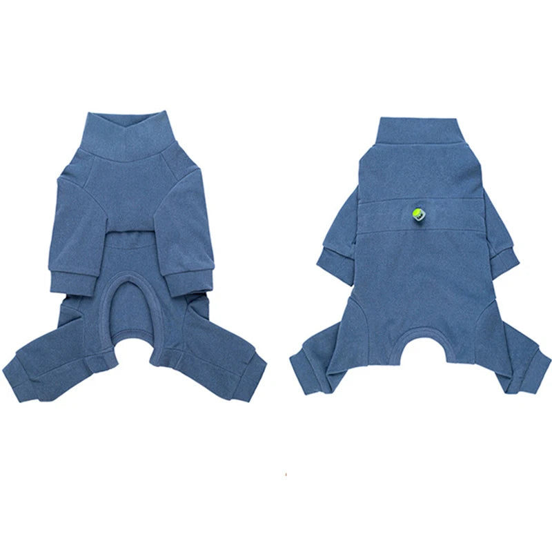 Thermal Fleece Jumpsuit for your pup.