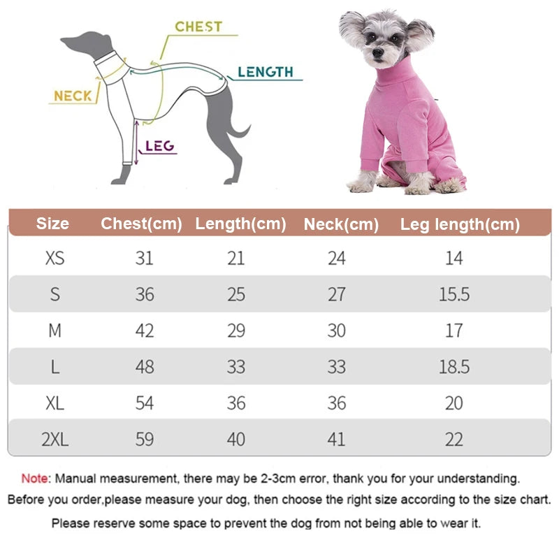 Thermal Fleece Jumpsuit for your pup.