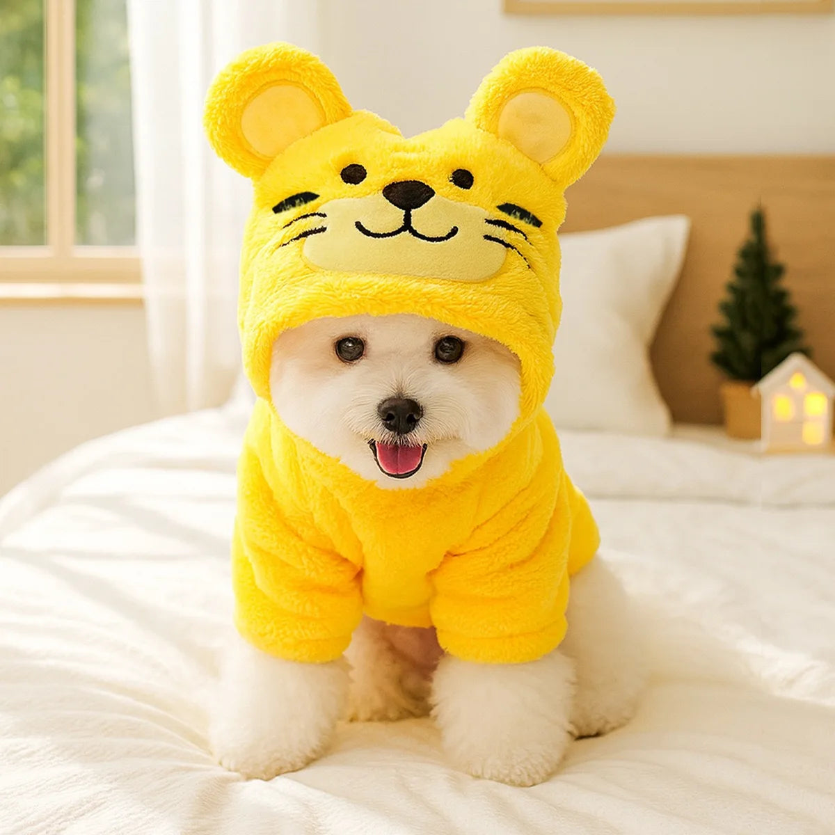Flannel Hoodie for your pup.