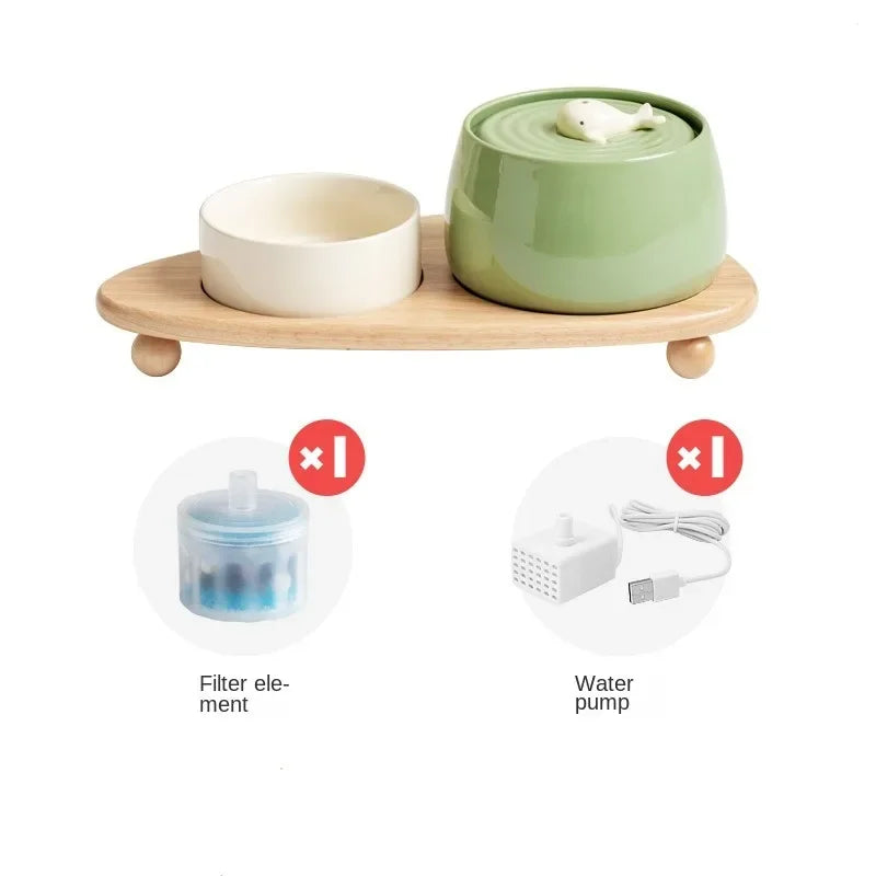 Ceramic Automatic Circulating Filter Water Dispenser