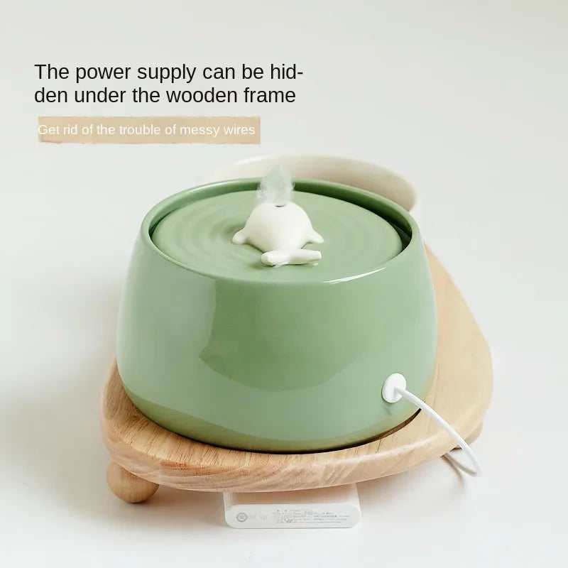 Ceramic Automatic Circulating Filter Water Dispenser