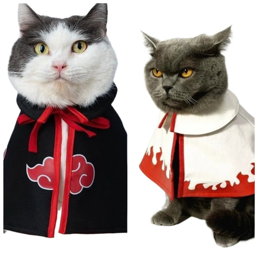 Akatsuki Organization Cloak for your cat.