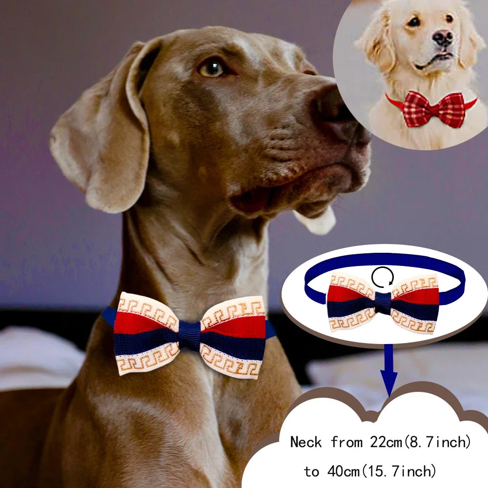 50 Count Adjustable Dog Bow Tie