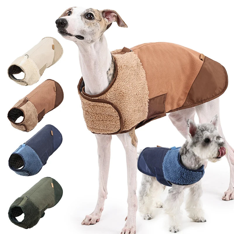 Winter Fleece Jacket for your pup.