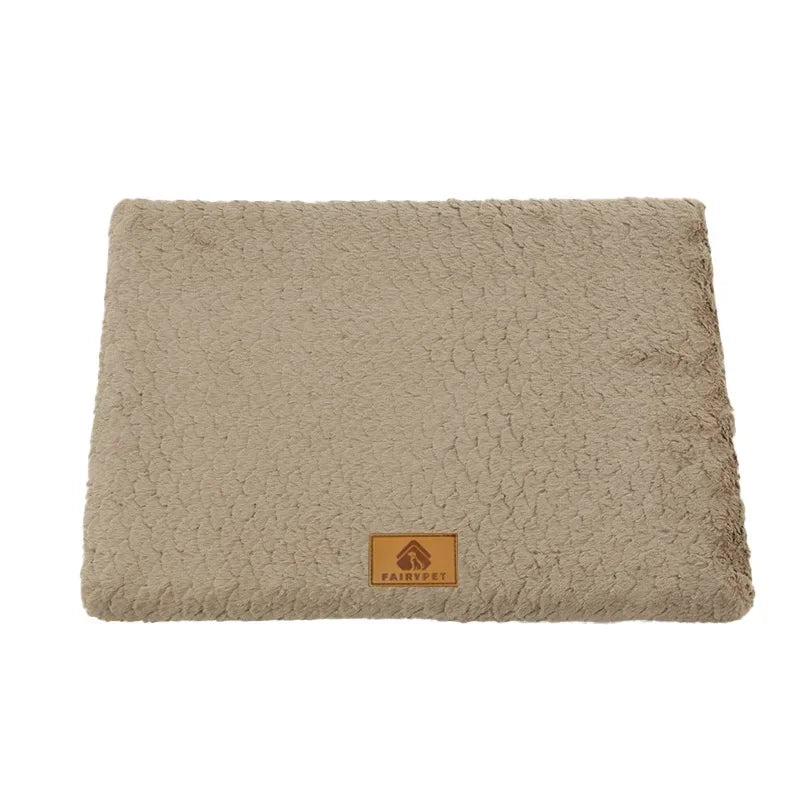 Washable Faux Fur Cover Orthopedic Waterproof Bed