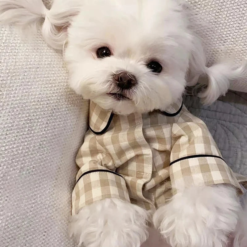 Soft Warm Pajamas for your pup.