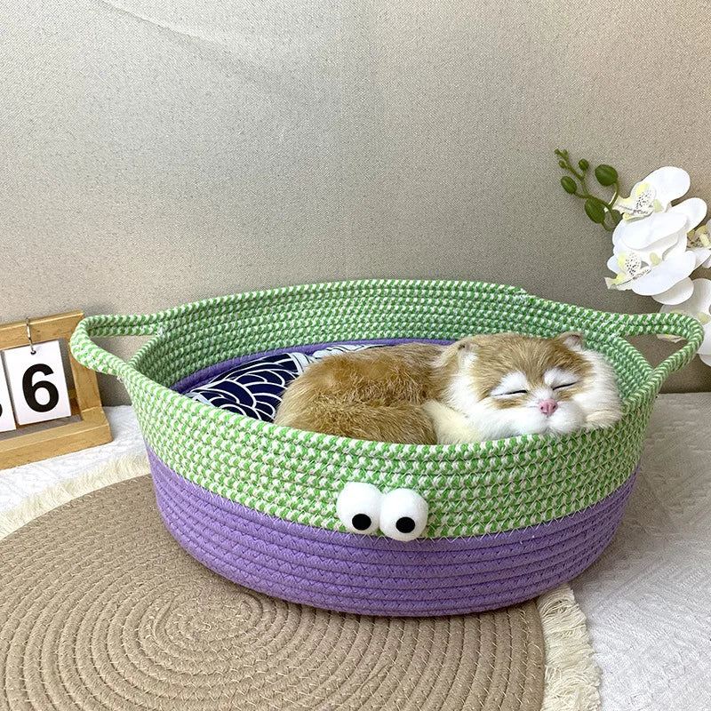 Woven Cat Nest Scratch and Bite resistant washable