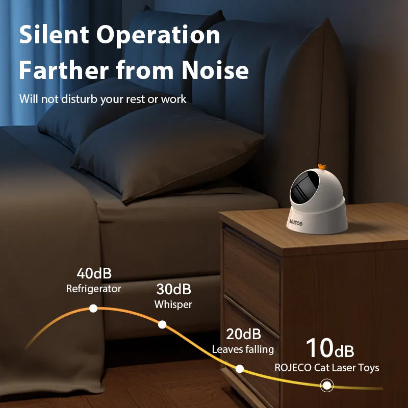 Automatic Pet Toy Interactive Adjustable Electric Laser.