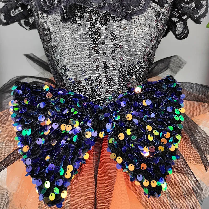 Cute Witch Style Halloween Dog Costume