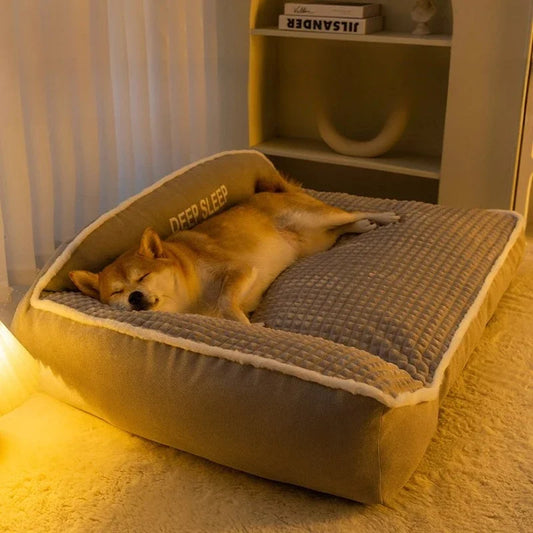 Washable Thick Plush Bed