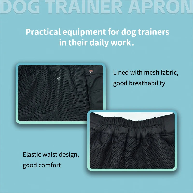 Dog Trainer Apron with Multi Pockets
