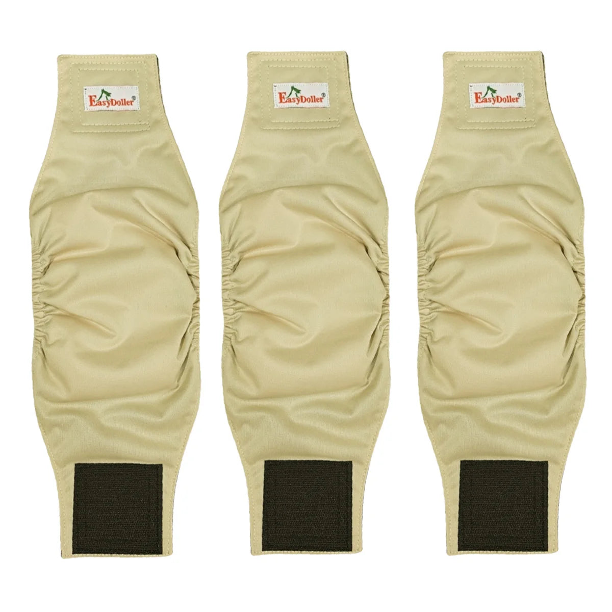 3 Pcs Washable, Reusable, Diaper Cloth Belly Wrap for your boy.