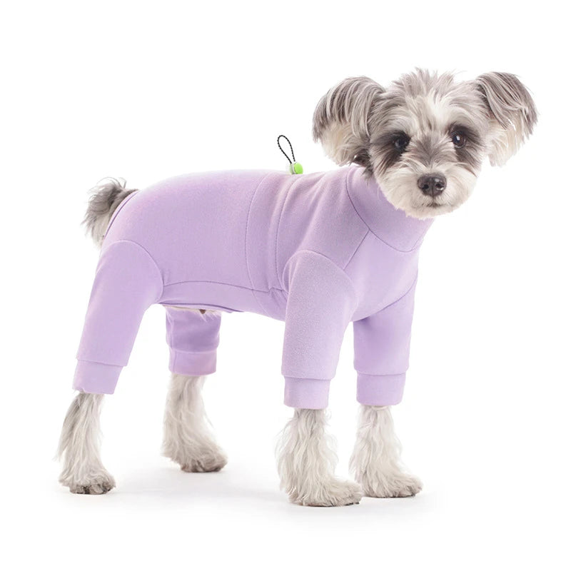 Thermal Fleece Jumpsuit for your pup.