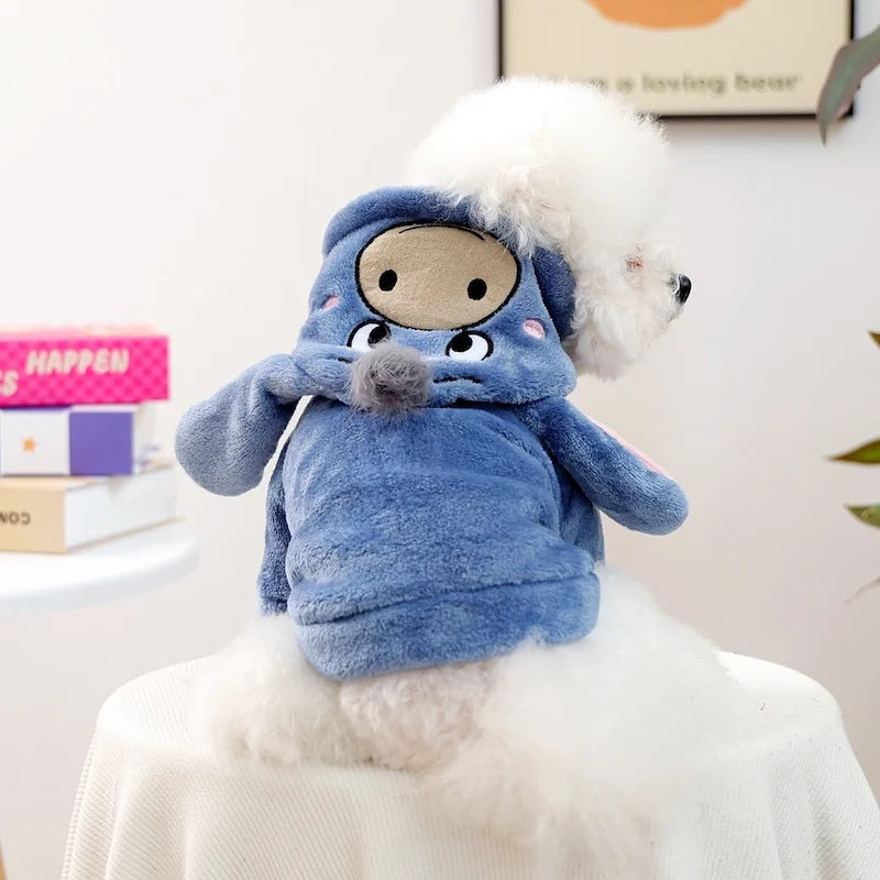 Flannel Hoodie for your pup.
