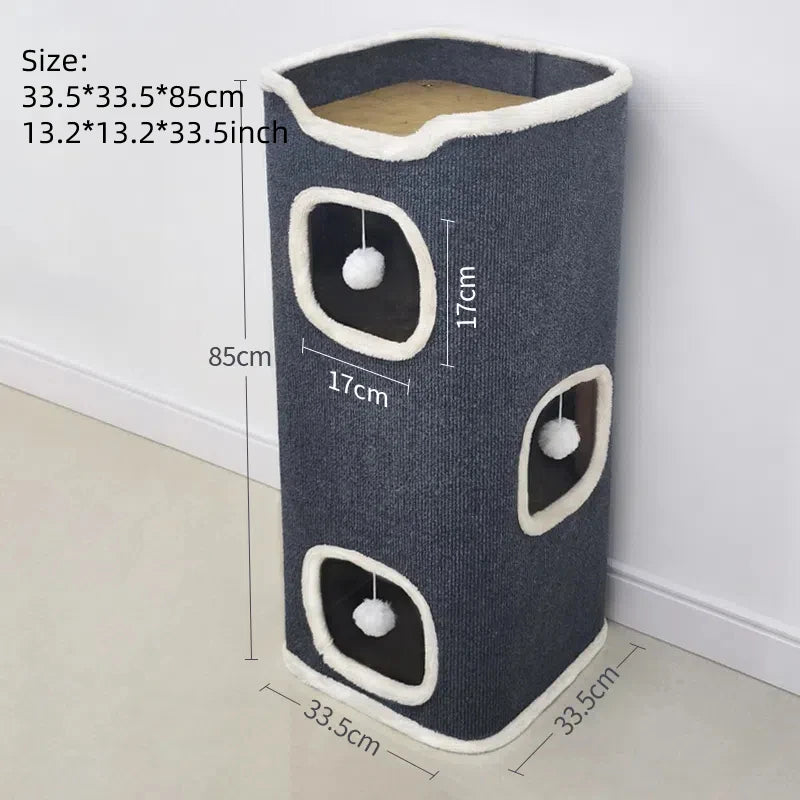 3-Tier Cat Bed/House