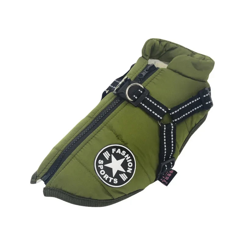Waterproof Jacket  With Harness