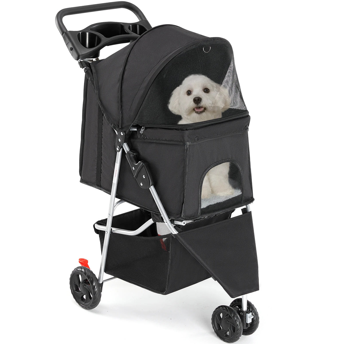 3 Wheeled Folding Pet Stroller