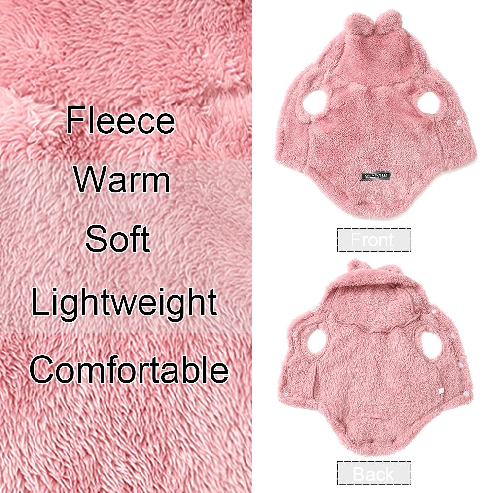 Warm Fleece for your cat for those cold winter nights.