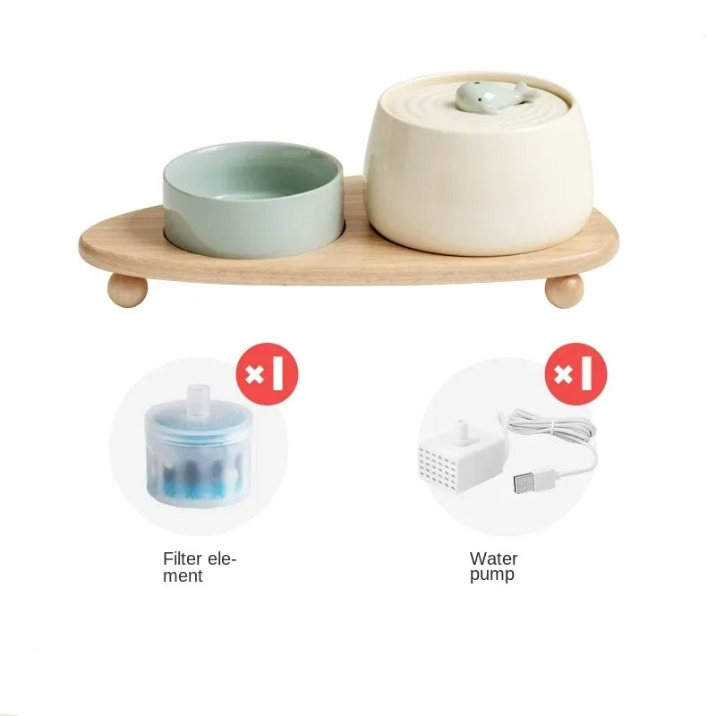 Ceramic Automatic Circulating Filter Water Dispenser