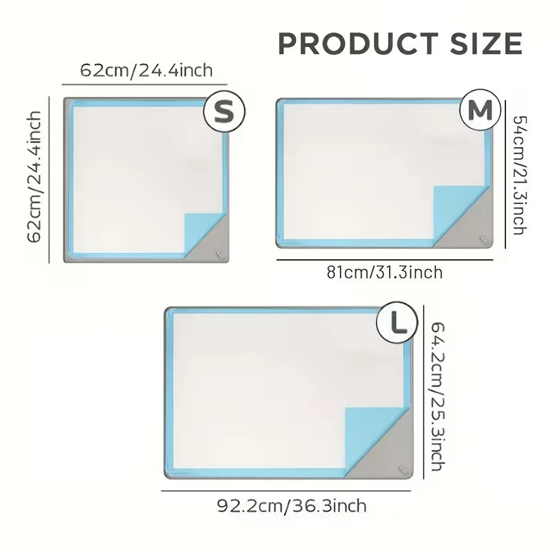 Multi-Size Pet Training and Urine Barrier Pad