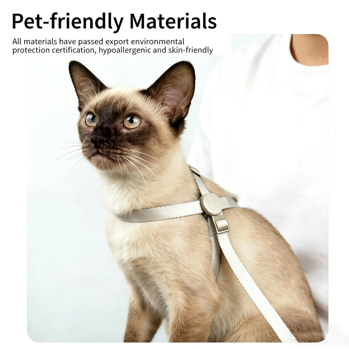 Escape Proof Cat Harness & Leash Set