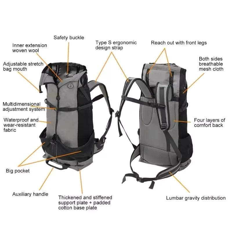 Large Hiking Carrier/ Backpack