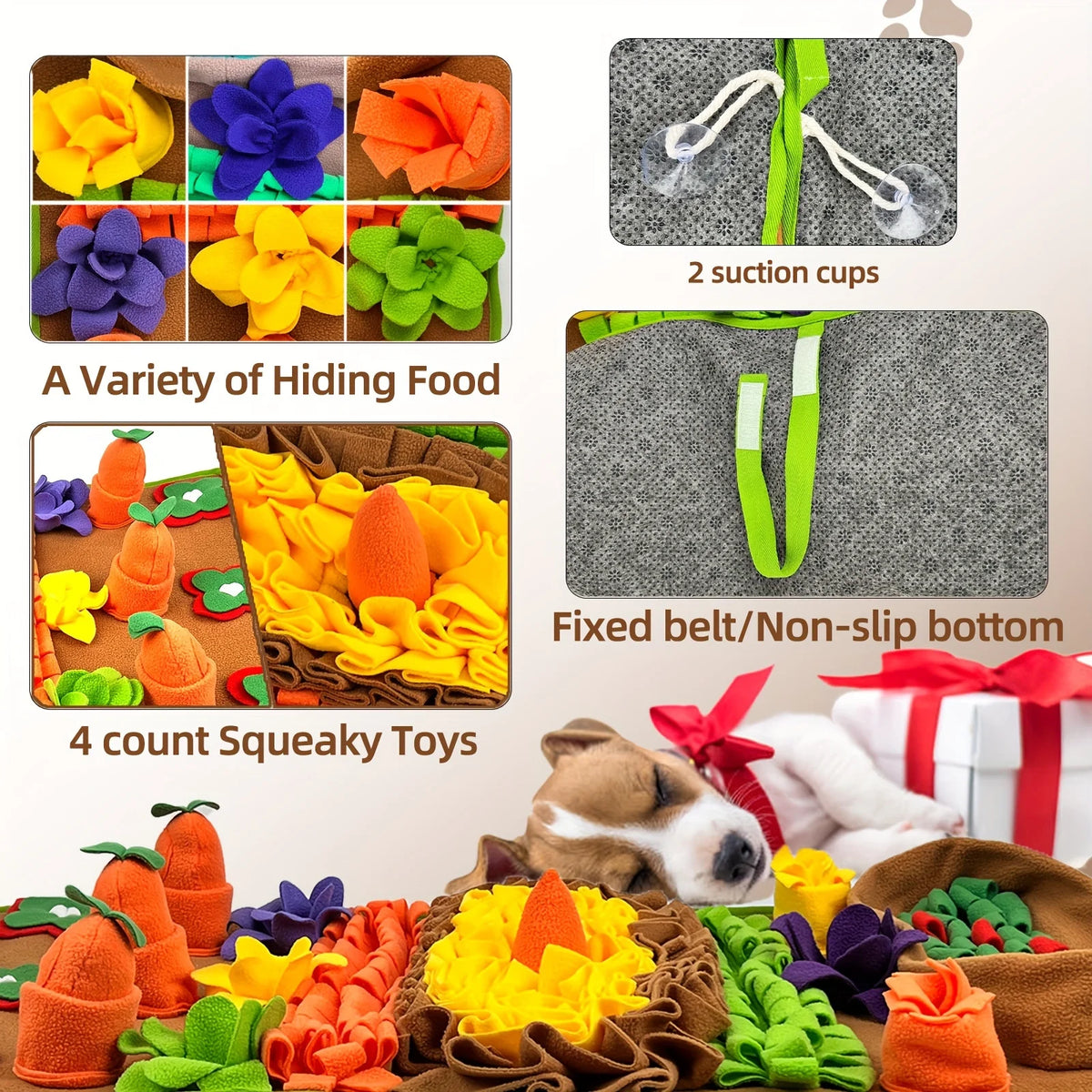 Interactive Snuffle & Sniff Mat for Dogs