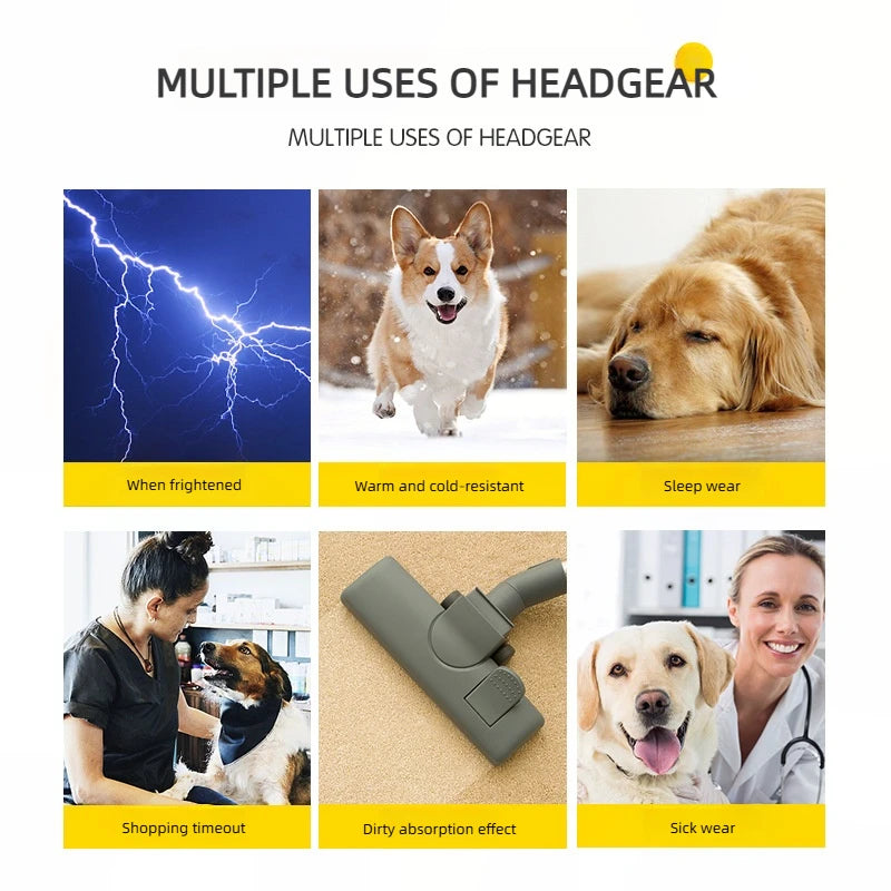 Anxiety-Free Pet Ear Protection for your pup or cat.