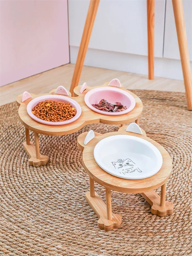Elevated Ceramic Pet Bowl