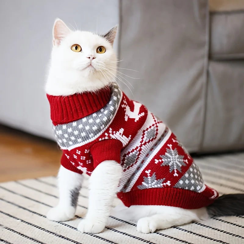 Holiday Sweater for your pup or cat.