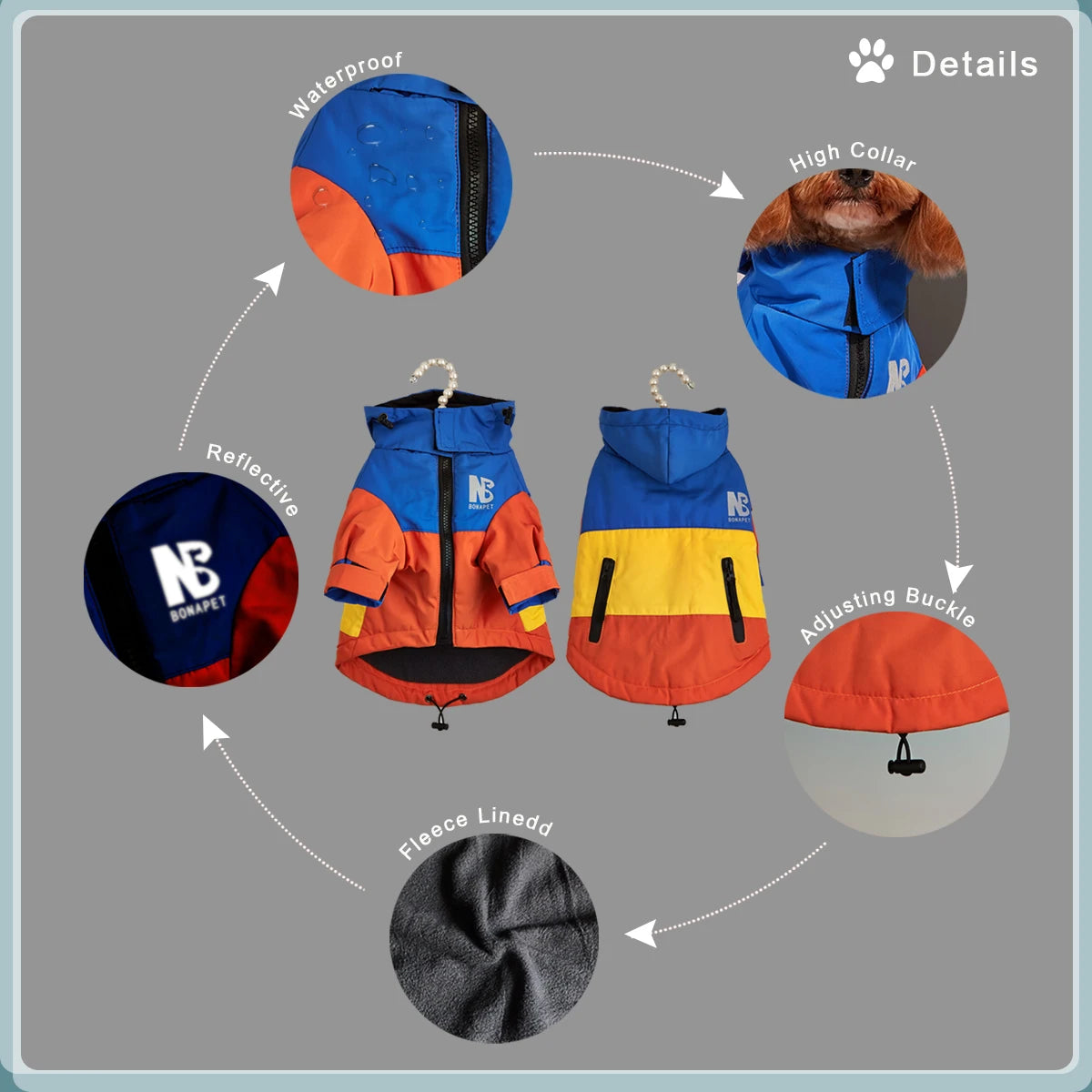 Waterproof & Reflective Jacket for your pup.