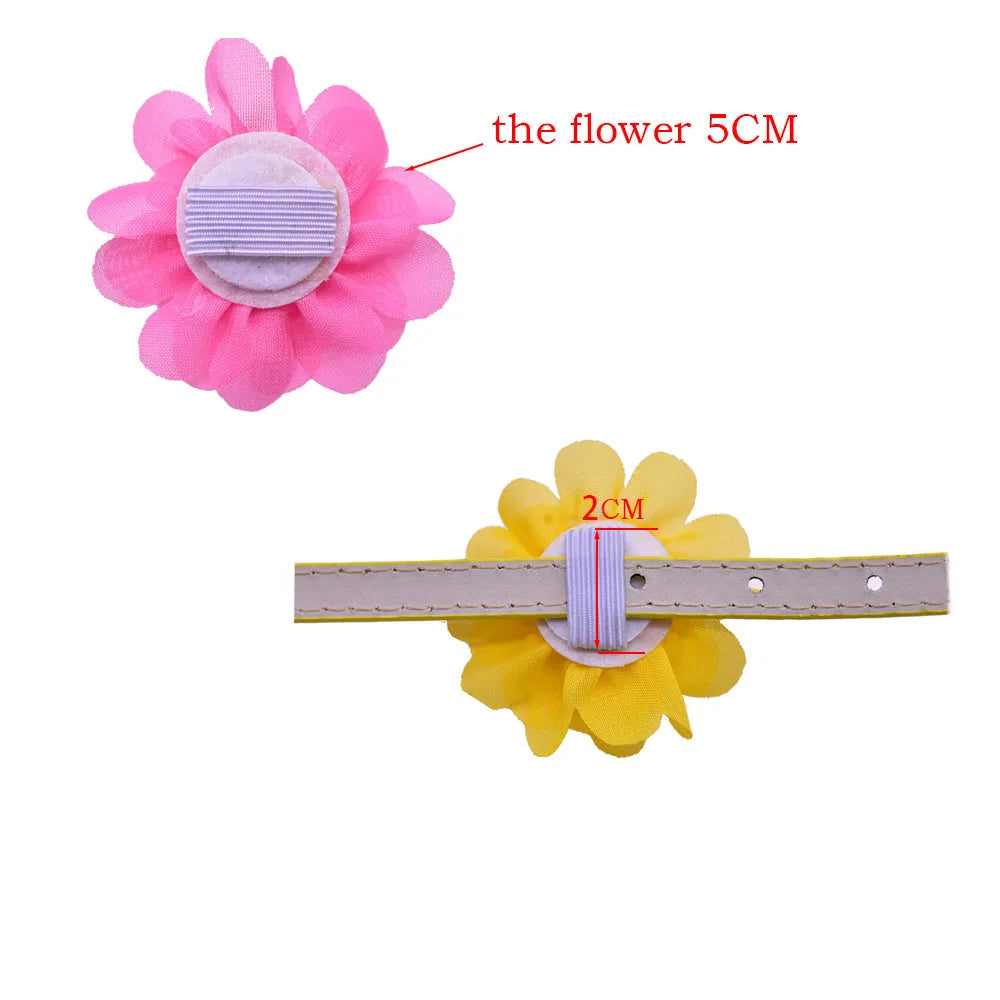 50/100 Count Slidable Collar Flower for your pup.