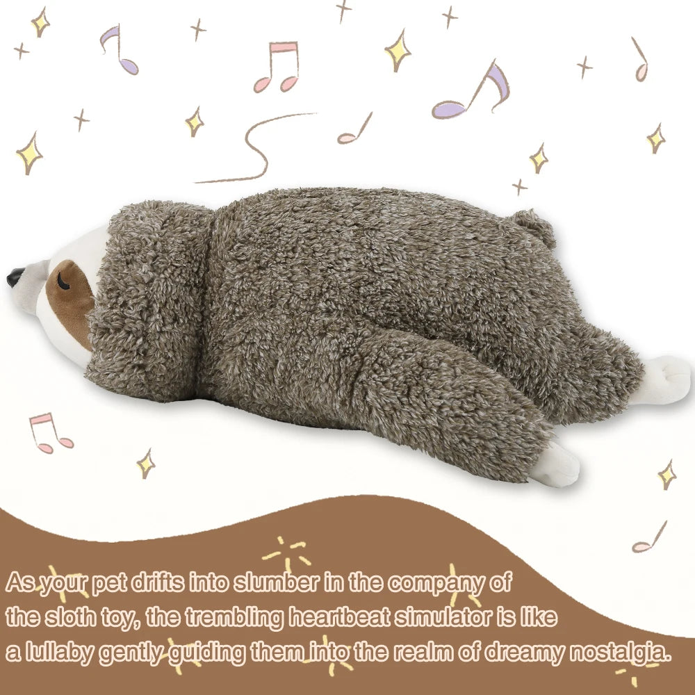 Sloth Heartbeat Toy for Stress Relief and Soothing.