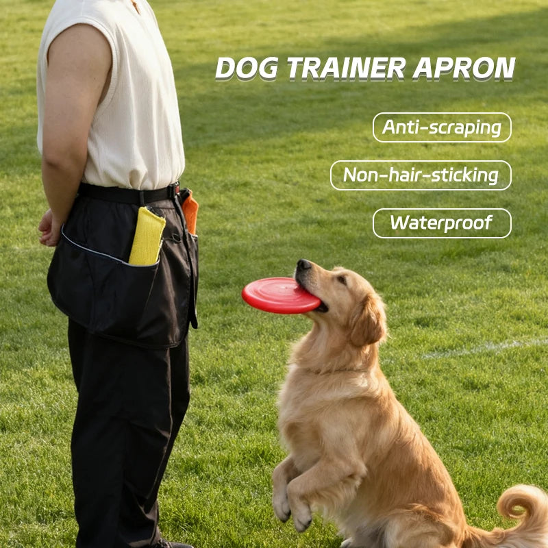 Dog Trainer Apron with Multi Pockets