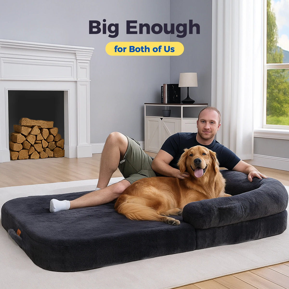 Washable & Foldable Bed for pets & kids