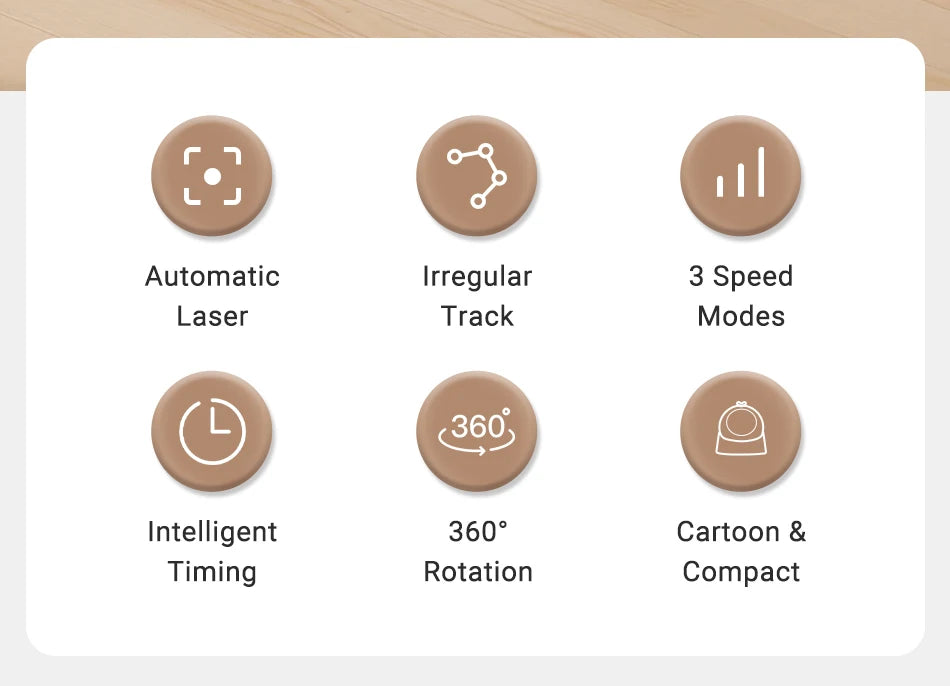 Automatic Pet Toy Interactive Adjustable Electric Laser.