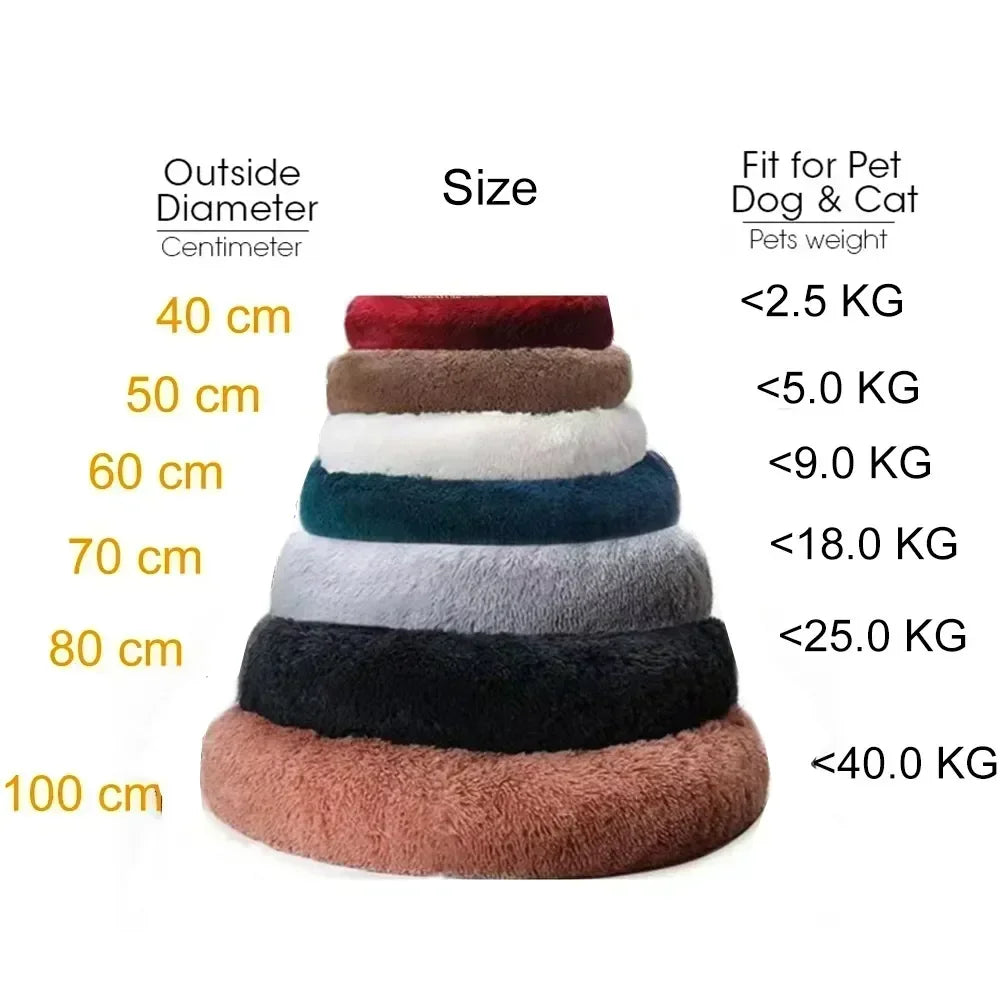 Round Super Soft Bed