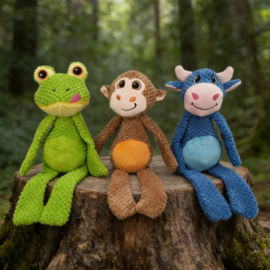 Tough Squeaky Animal Toys