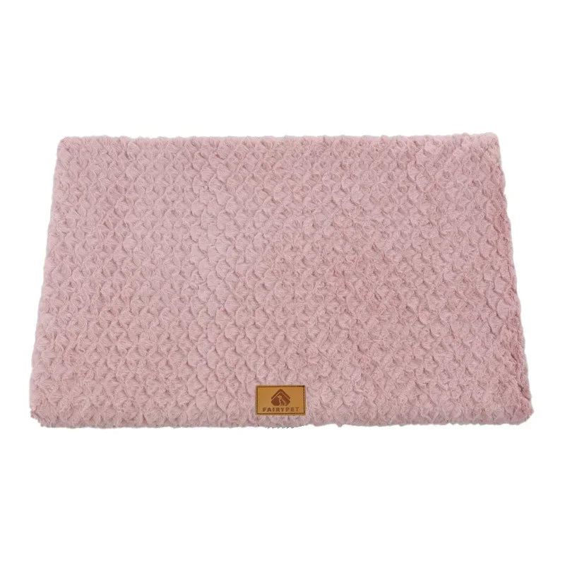 Washable Faux Fur Cover Orthopedic Waterproof Bed