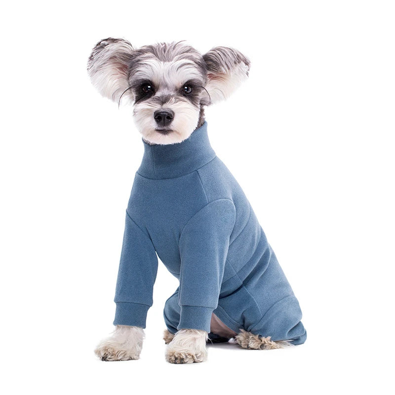 Thermal Fleece Jumpsuit for your pup.
