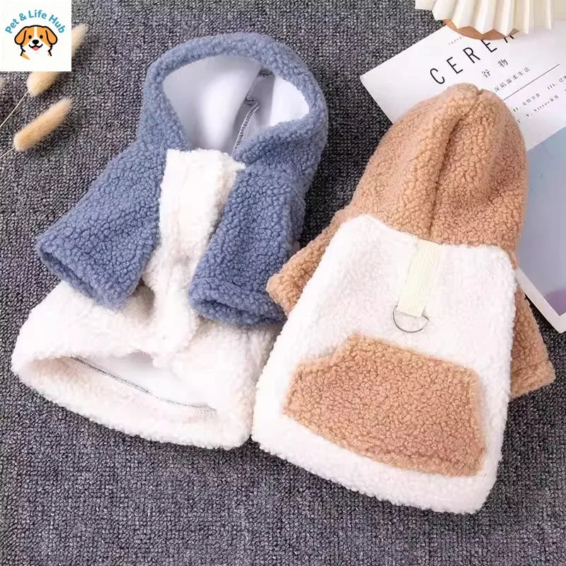 Fleece Hoodie for your pup.