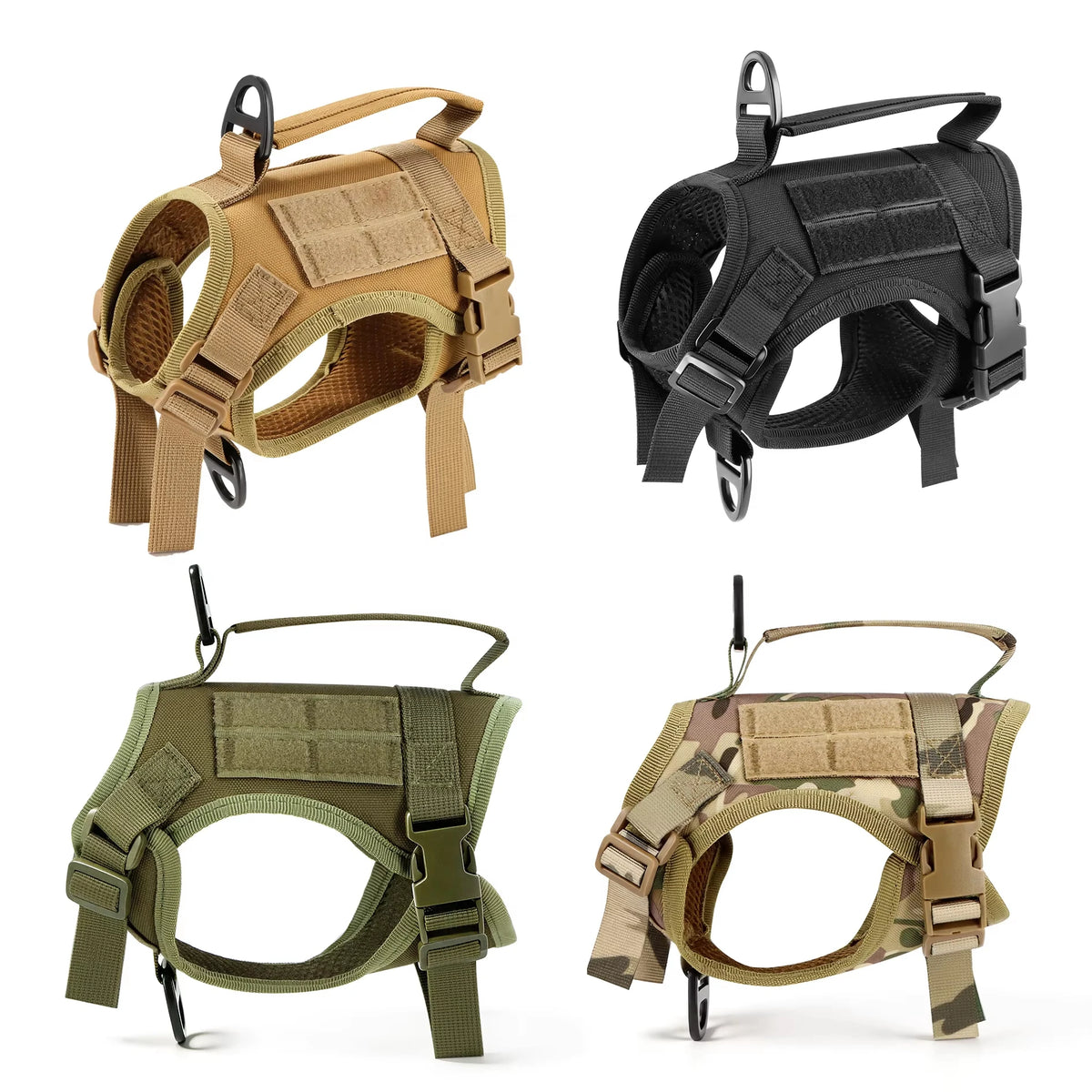 Escape Proof Tactical Cat Harness Vest and Leash Set