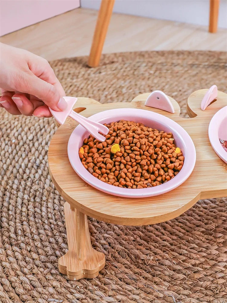 Elevated Ceramic Pet Bowl